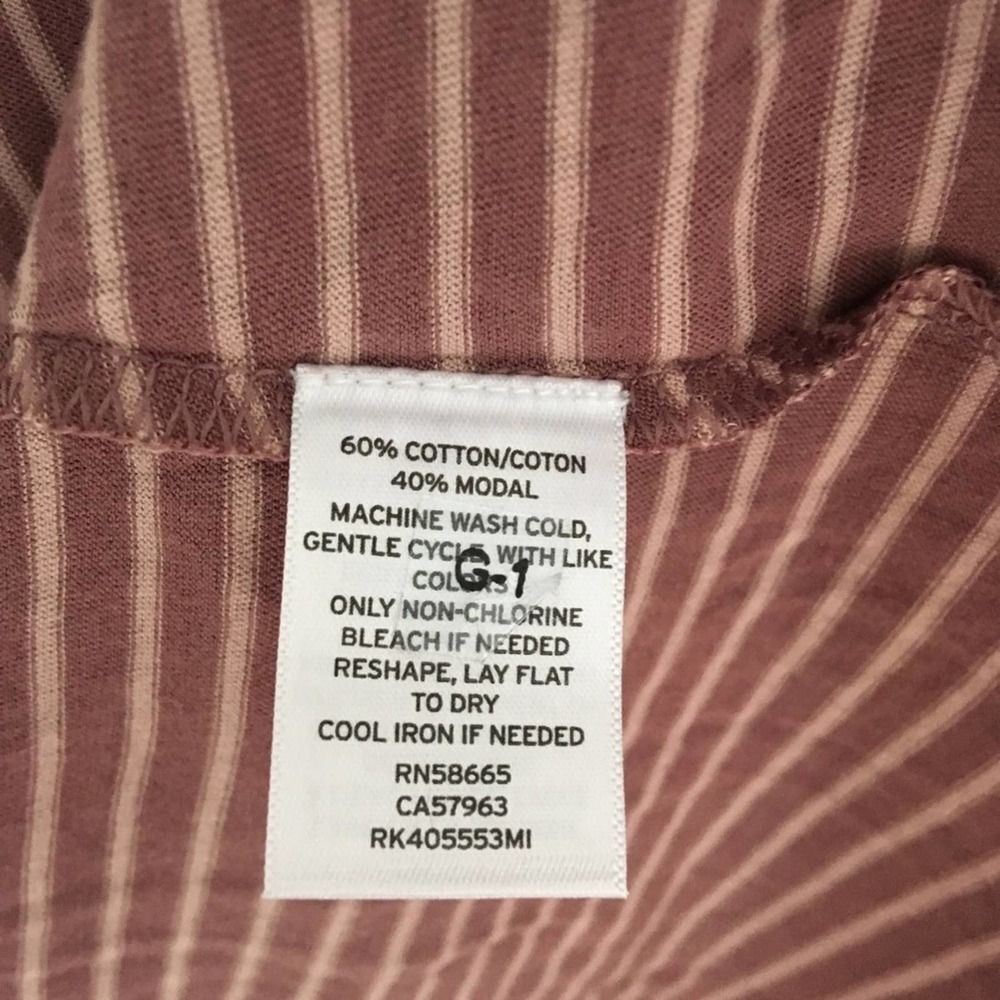 NWT Susina Pinstripe T-Shirt - Picture 6 of 6